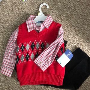 24m toddler outfit great for the holidays!